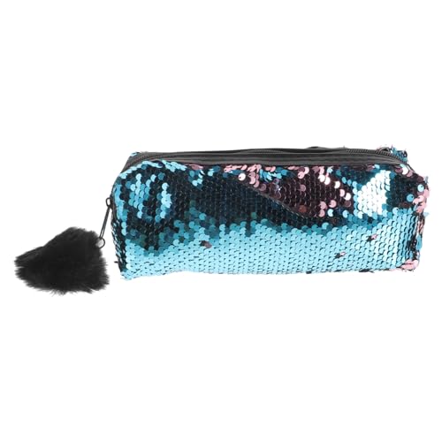 MAGICLULU Mäppchen Kosmetischer Glitzer Tragbare Stifttasche Pailletten Taschen von MAGICLULU