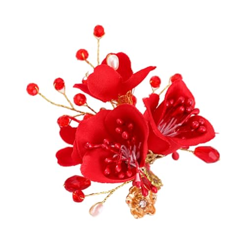 MAGICLULU Haarnadel hochzeitshaar schmuck wedding hair accessories Hawaii-Haarspange Haarspangen für Mädchen kopfschmuck Haar Klammern Hawaii-Blumenmädchen-Haarnadel die Blumen Zubehör von MAGICLULU