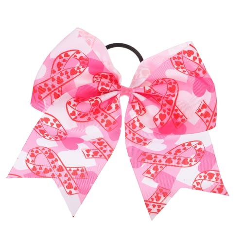 MAGICLULU Haarschleife Haarspange - Rotes Band Haargummi Haarschleifen Krawatten Bowknot Haargummi Band Haar Accessoire Mädchen von MAGICLULU