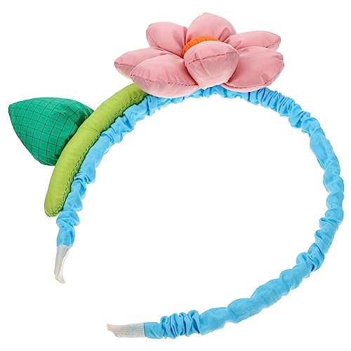 MAGICLULU Haarschmuck Aus Sonnenblumen Blumenkopfschmuck Blumenstirnband Für Kinder Floraler Kopfkranz Blumen Haarkranz Gänseblümchen-stirnband Sonnenblume Kleinkind Koche Plastik Baby von MAGICLULU