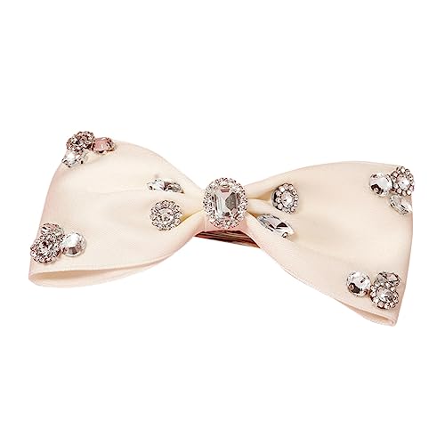 MAGICLULU Haarspange mit Strass Schleife Strass Haarspangen Haarpflegezubehör haarspange mit kristallen bogenknoten haarspange Haarnadel Haar Klammern Haarschmuck für Mädchen Bowknot-Clip von MAGICLULU