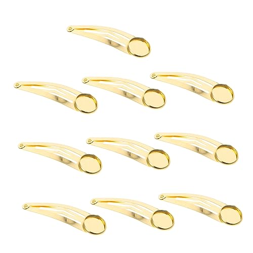 MAGICLULU Haarspangen-basis 10 Stück Eisen-haarspangen Dutt Für Handgefertigte Haarnadel-accessoires Bastelbedarf MAGICLULU Haarspangen-basis 10 Stück Eisen-haarspangen Dutt Für Handgefertigte Haarnadel-accessoires Bastelbedarf von MAGICLULU