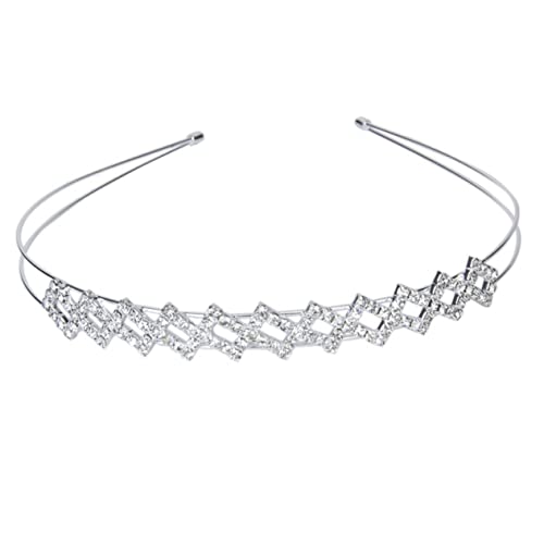 MAGICLULU Haarspangen im Hochzeitsstil Haarschmuck für Mädchen Braut Diademe Strass Haar Klammern kinder haarschmuck Perücke Reben Haarband Herzkrone Barock- Perle Schal Ranke Frau Haarnadel von MAGICLULU