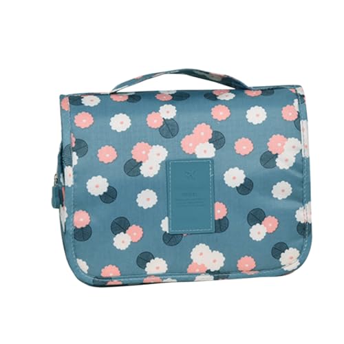 MAGICLULU Hängender Toilettenartikel-Organizer Makeup Tasche Kosmetiktasche kosmetische Zugtasche Reise-Aufbewahrungstasche Make-up-Taschen Schminktasche zum Aufhängen tragbar Wäschesack von MAGICLULU