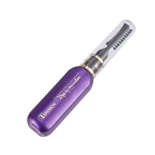 MAGICLULU Färbendes Wachs Haarfärbemittel professionelle haarfarbe haar sprühwachs deep purple hair color spray hair styling Haarfärbewachs Einweg Material Haarcreme Violett von MAGICLULU