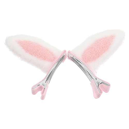 MAGICLULU Hasenohren-haarspangen Für Kleinkinder Osterhasenohren-clips Mit Kaninchenohr-design Party-accessoires Für Mädchen Haarspangen Zum Anziehen Für Osterevents Und Frühlingsfeiern von MAGICLULU