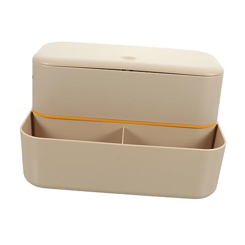 MAGICLULU Kasten Aufbewahrungskiste Desktop-aufbewahrungsschubladen Kosmetik-organizer Fach Lagerung Diverse Organizer Mini-kosmetiktasche Haushaltsprodukte Fräulein Plastik Schminktisch von MAGICLULU