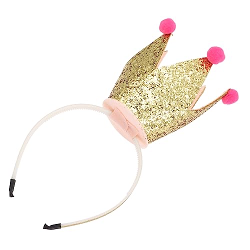 MAGICLULU Kinder Kronen Stirnband Kinder Kronen Stirnband Kinder Party Haarband Kinder Haar Accessoires Mädchen Stirnband Kinder Geburtstags Stirnband Kinder Stirnband Kronen von MAGICLULU