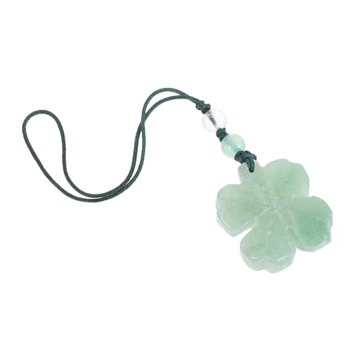 MAGICLULU Kleeblatt-handyanhänger: Schlüsselanhänger Mit Vierblättrigem Kleeblatt – Glückskleeblatt Zum Aufhängen Für Autos, Handys, Handtaschen, Reisezubehör von MAGICLULU