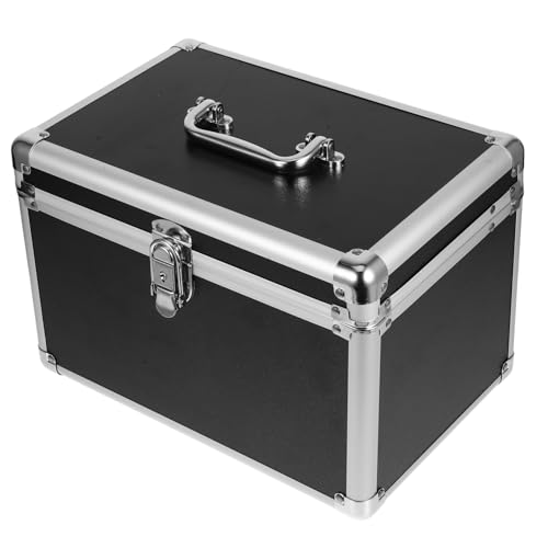 MAGICLULU Kosmetik-Organizer-Koffer Mit Aufbewahrungsbox Aus Metall Für Make-up Großer Reise-Make-up-Koffer von MAGICLULU