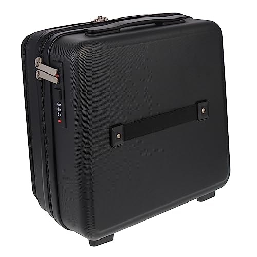 MAGICLULU Kosmetikkoffer Kinder Seesack Handgepäck Tasche Kleiner Koffer Reisekosmetiktasche Kinder Koffer Reiseetui Für Make-up-Pinsel Kinderkoffer Tragbar Mode Gummi Student Handheld-Box von MAGICLULU