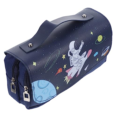 MAGICLULU Tragbare Schminktasche Beutel Für Make-up-Pinsel Handliche Stifttasche Reise Kulturtasche Bleistiftbox Für Kinder Stifthalter Zum Malen Reisezubehör Pp Handheld Reisen Schreibwaren von MAGICLULU