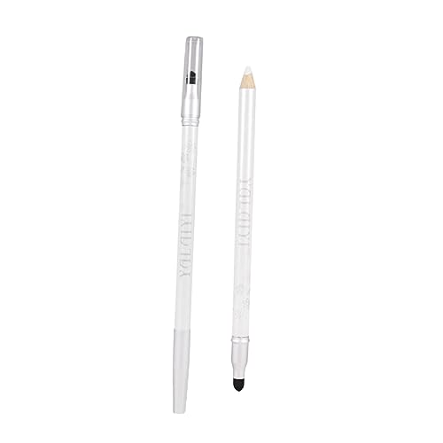 MAGICLULU Lidschattenstift lidschatten stift eye shadows pen Waterproof eye shadow pen Warm tip eye shadow pen Anti-sweat eye shadow pen liegender Seidenraupenstift Perlmutt bilden Weiß von MAGICLULU