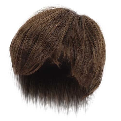 MAGICLULU Perücke Kopfbedeckung Cosplay-Perücken Perücke für Halloween realistische Perücke toupee for men herrenperücke Perücke für Männer synthetische Perücke kurzes Haar schmücken Mann von MAGICLULU