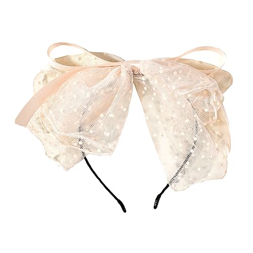 MAGICLULU Schleife Haarnadel modische Stirnbänder für Damen Stirnbänder für Frauen kurze Haare hair accessories for hochzeitshaar schmuck Haargummi Haarklammer Schleife Kopfbedeckung von MAGICLULU