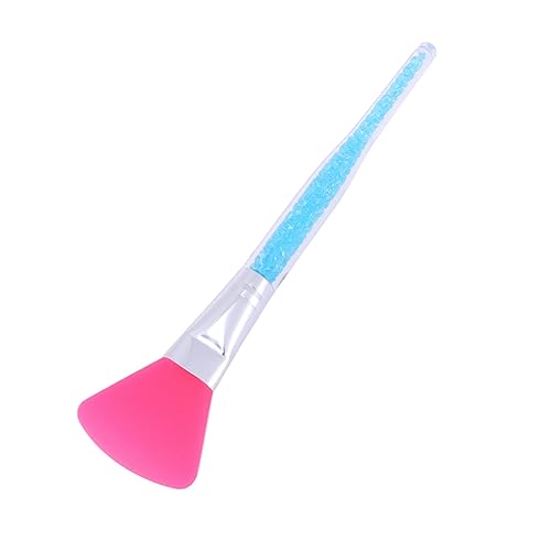 MAGICLULU Silikon Gesichtsmaskenpinsel Mit Kristallgriff Kreatives Make-up Werkzeug Für Frauen Für Gesichtsmaske Concealer Und Hautpflege Blau von MAGICLULU