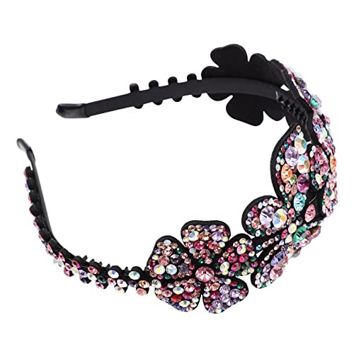 MAGICLULU Stirnband Damen Kopfschmuck Mädchen Haar Accessoire Zarte Strass Haarreifen Schmetterlinge Haarreifen Schmetterlinge Entworfener Kopfschmuck Party Kopfschmuck von MAGICLULU