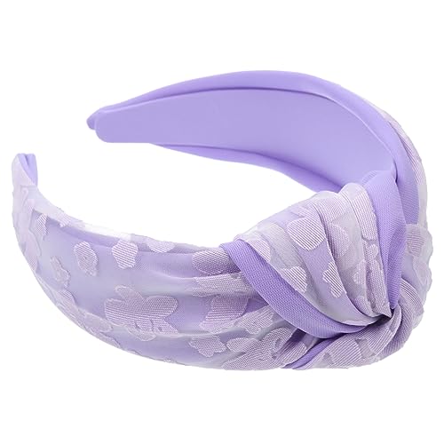 MAGICLULU Stirnband Stirnbänder für Mädchen tragbares Haarband Hijab haarschmuck Haargummi deko Stirnbänder mit breitem Rand Kopfschmuck für Mädchen binden schmücken Haarnadel Schal Frau von MAGICLULU