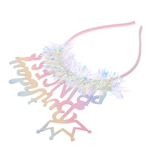 MAGICLULU Süße Stirnband-dekorationen Glitzerndes Geburtstags-stirnband Mädchen-geburtstagsparty-accessoire von MAGICLULU