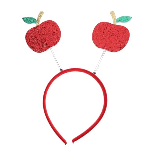 MAGICLULU Süßes Obst Haarband Für Junge Mädchen Leichtes Dreidimensionales Design Für Festivals Und Partys Foto-requisit Und Kostümzubehör Langlebiges Material Mit Apfelmotiv von MAGICLULU