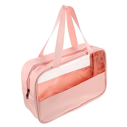 MAGICLULU Transparente Kosmetiktasche Make Up Organizer Kosmetiktasche Transparente Reise Kosmetiktasche Reisetasche Für Toilettenartikel Kulturbeutel Für Frauen Transparente Make Up von MAGICLULU