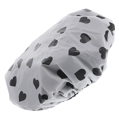 MAGICLULU Duschhaube Für Damen Wiederverwendbar Badehaube Große Duschhaube Mit Satinfutter Und Peva-material Hält Haar Trocken Und Geschützt von MAGICLULU