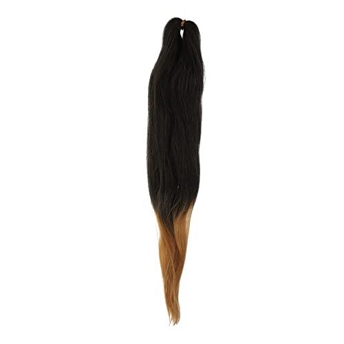 MAGICLULU geflochtenes Haar synthetic wig braiding hair schwarze geflochtene haare Weben perücken Häkelnadel gehäkelte zöpfe haarverlängerung vorgestrecktes Haar flechten Strecken einfach von MAGICLULU