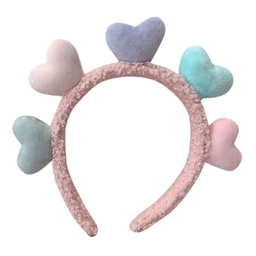 MAGICLULU liebe Stirnband Gesichts-Stirnband Stirnband machen Haarschmuck kinder stirnband Haargummi Haarband Valentinstag-Kopfbedeckung Valentinstag-Stirnband Mode schmücken Dekorationen von MAGICLULU