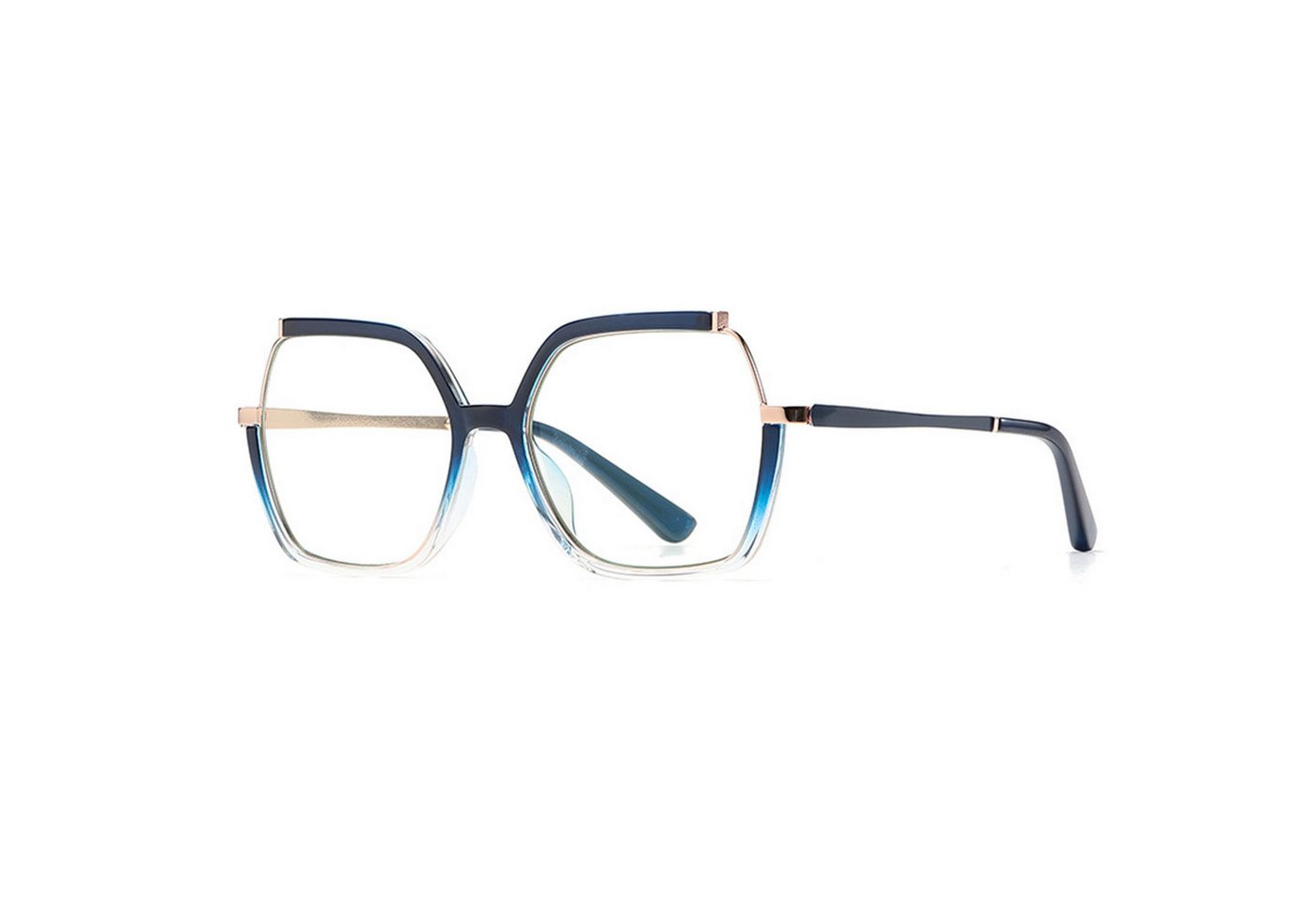 MAGICSHE Brille Anti Blaulicht Brillengestelle Kurzsichtigkeit Brille, Metall Modebrillen von MAGICSHE