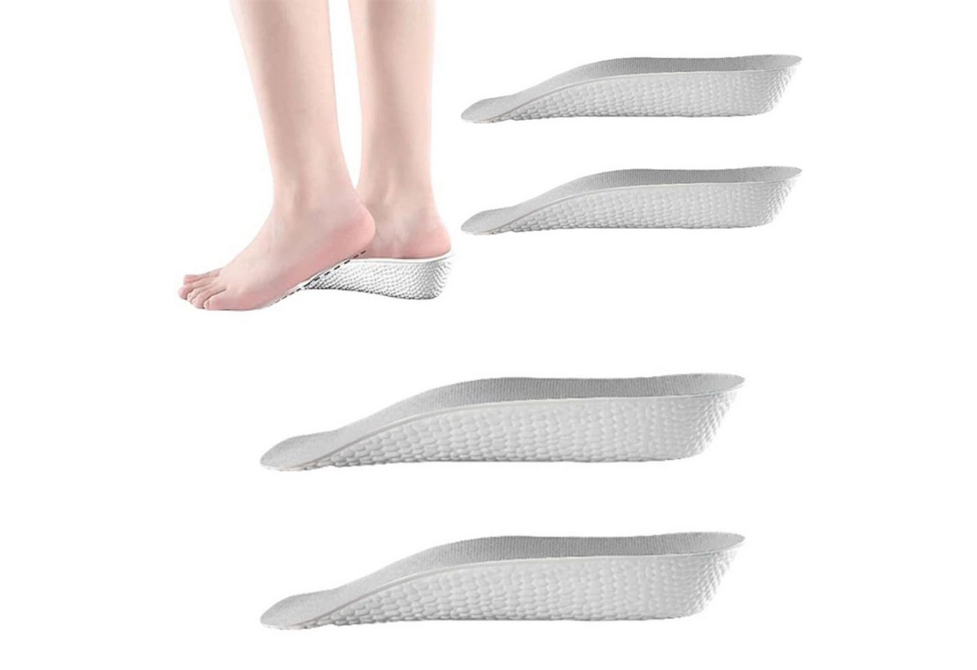 MAGICSHE Einlegesohlen 2 Stück Arch Support Orthopedic High Pads von MAGICSHE