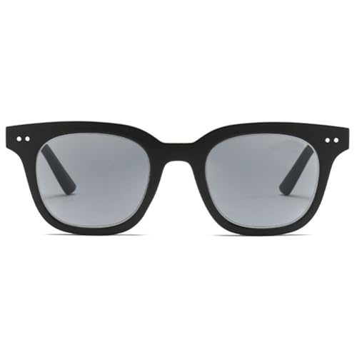 MAGIMODAC Sonnenlesebrille Damen Herren Lesebrille mit Sonnenschutz Mode getönte Lesebrillen Sonnenbrille mit sehstärke Mattschwarz 3.50 von MAGIMODAC