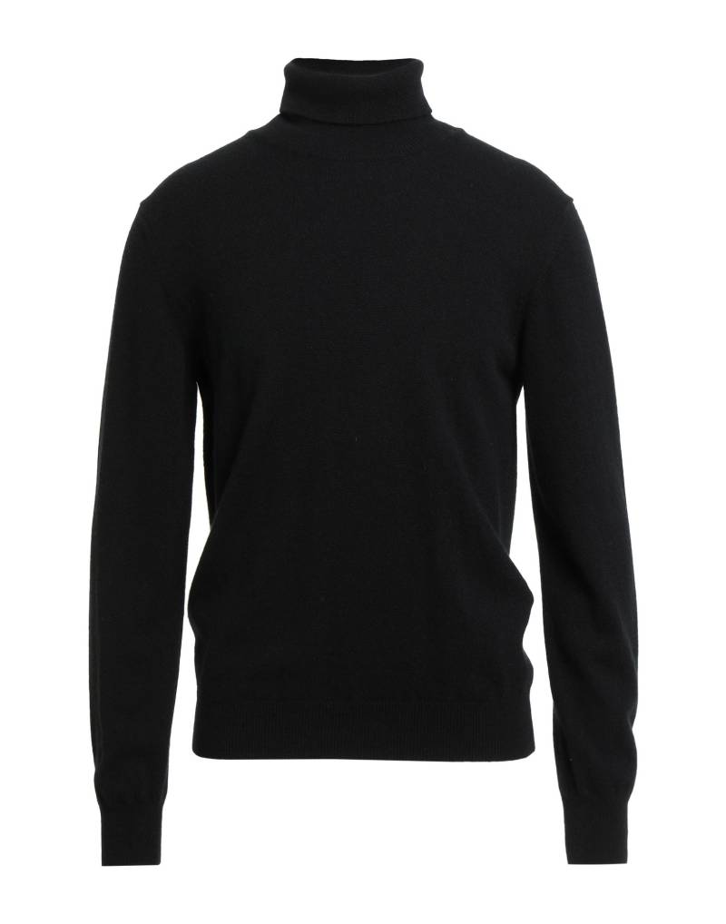 MAGLIERIA VENETA Rollkragenpullover Herren Schwarz von MAGLIERIA VENETA