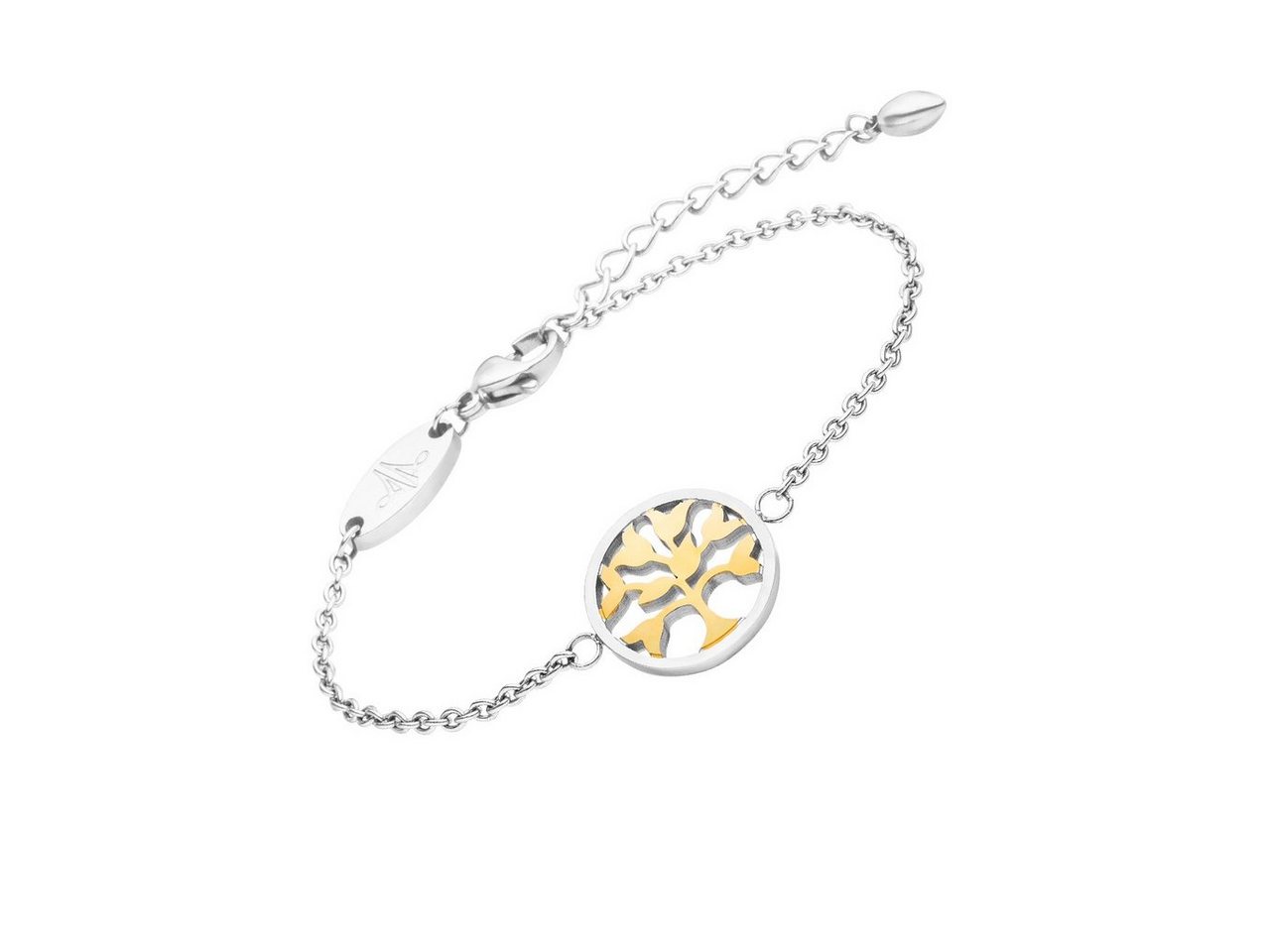 MAGNETIX WELLNESS Edelstahlarmband Magnetarmband "Tree of Life" MAGNETIX WELLNESS Edelstahlarmband Magnetarmband "Tree of Life" von MAGNETIX WELLNESS