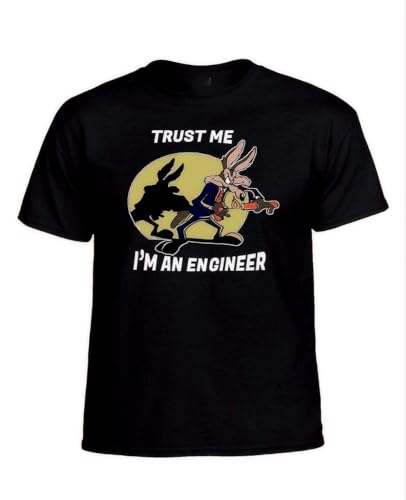 Trust Me I Am An Engineer Coyote Cart Men Women Unisex Baseball T Shirt von MAHPQC