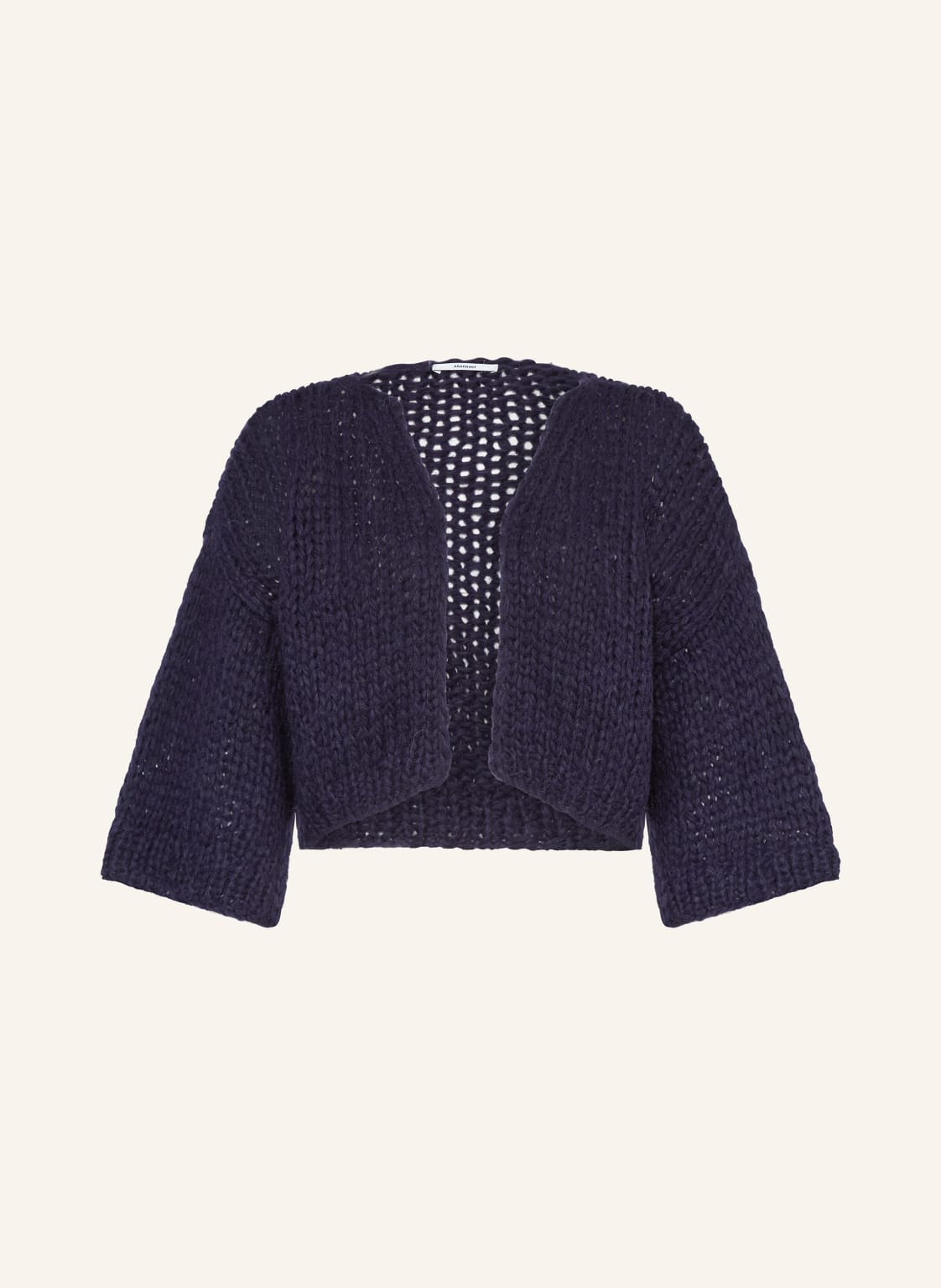 Maiami Strickhülle Aus Alpaka Mit 3/4-Arm beige von MAIAMI