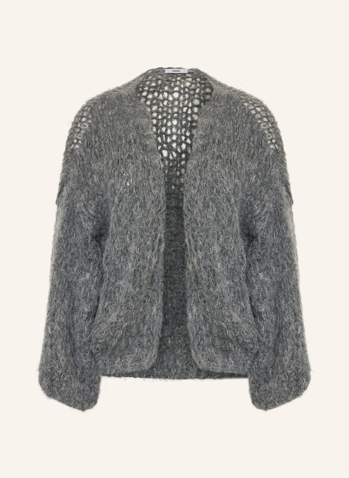 Maiami Strickhülle Aus Alpaka grau von MAIAMI