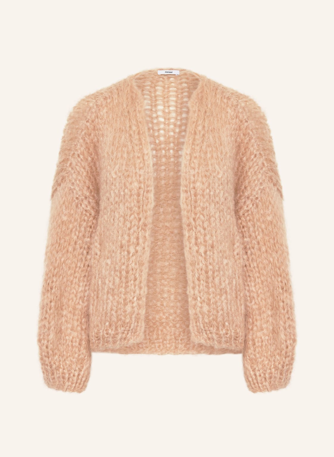 Maiami Strickhülle Mit Mohair braun von MAIAMI