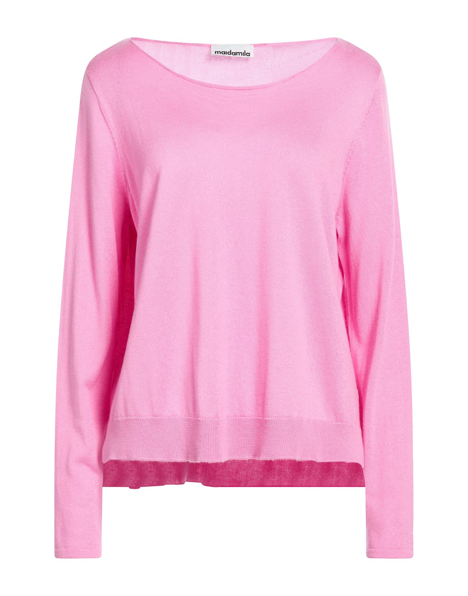 MAIDAMILA Pullover Damen Rosa von MAIDAMILA
