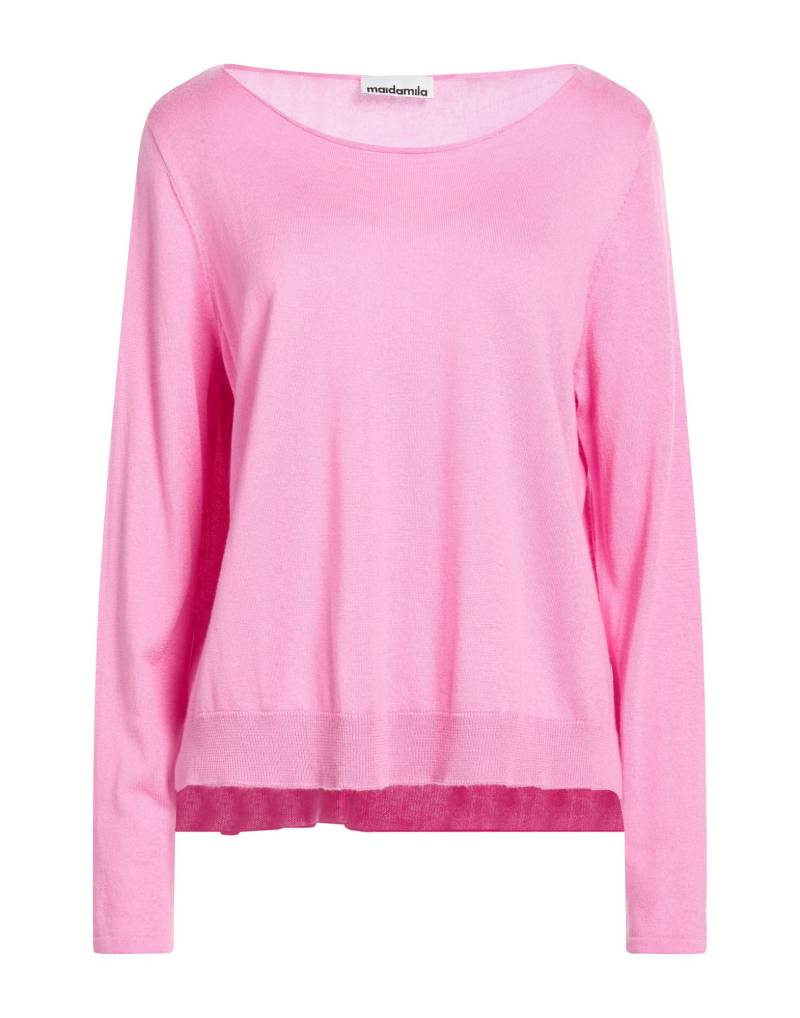 MAIDAMILA Pullover Damen Rosa von MAIDAMILA