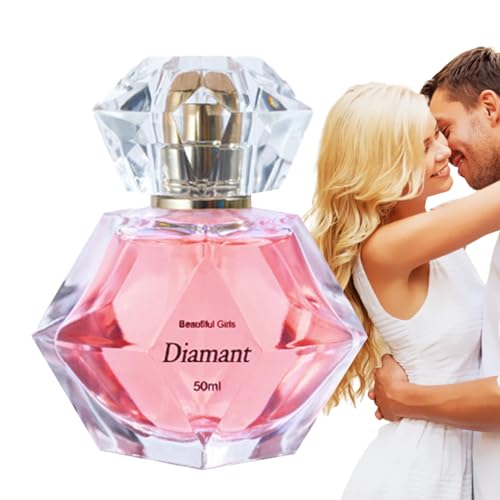 Flys mus Endorphins Pink Diamond Perfume | 50ml Flys mus Pink Diamond Perfume Für Frauen | Enhanced Scents Flys mus Perfume | Enhanced Scents Pheromone Perfume For Woman To Attract Men von MAIDONG