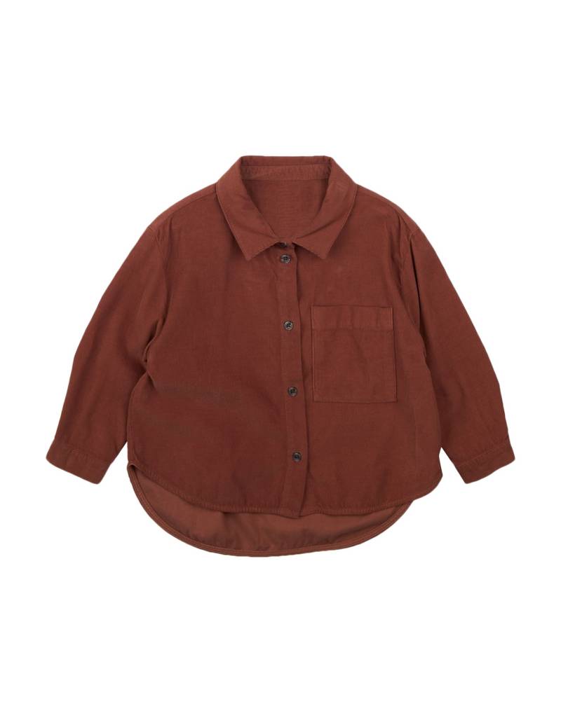 MAIN STORY Hemd Kinder Braun von MAIN STORY