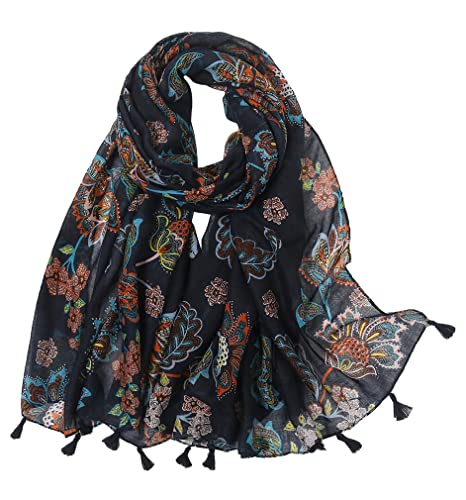 Tuch Damen Mädchen Elegantes Accessoire - Halstuch Schulter Tuch oder Umschlagstuch einsetzbar Kopftuch Oma M0129 von MAIRY