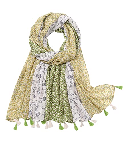 MAIRY Hochwertiger Schal für Damen Mädchen Halstuch Umschlagstuch Pashmina Loop weicher Schlauchschal für Frühjahr Sommer Herbst Winter DE305 von MAIRY