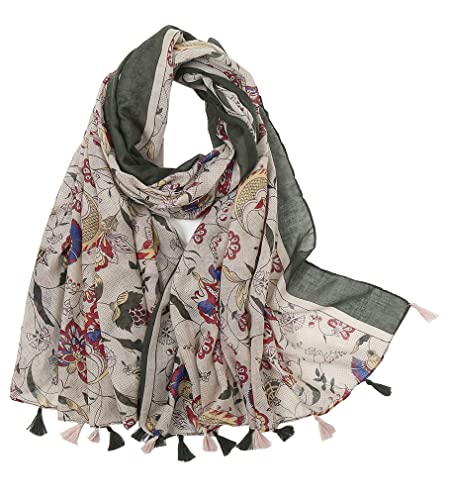 MAIRY Schals Tuch Frühlings Blume Hochwertiger Schal für Damen Mädchen Halstuch Umschlagstuch weicher Schlauchschal für Sommer Herbst und Winter M0117 MAIRY Schals Tuch Frühlings Blume Hochwertiger Schal für Damen Mädchen Halstuch Umschlagstuch weicher Schlauchschal für Sommer Herbst und Winter M0117 von MAIRY