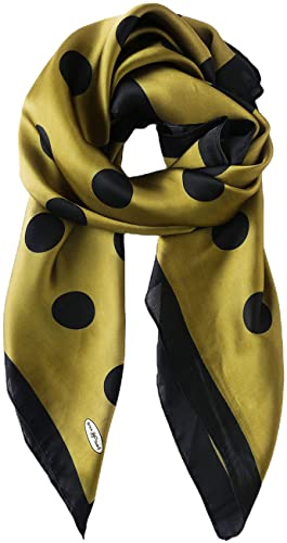 MAIRY Seidentuch Damen Große Quadratische Schals für Damen Seide Kopftuch Bandanas Haartuch Halstuch Haarschmuck M090001 von MAIRY