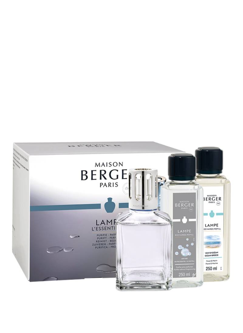 Maison Berger Paris L'essentielle Eckig Duftlampen-Set 250 ml von MAISON BERGER PARIS