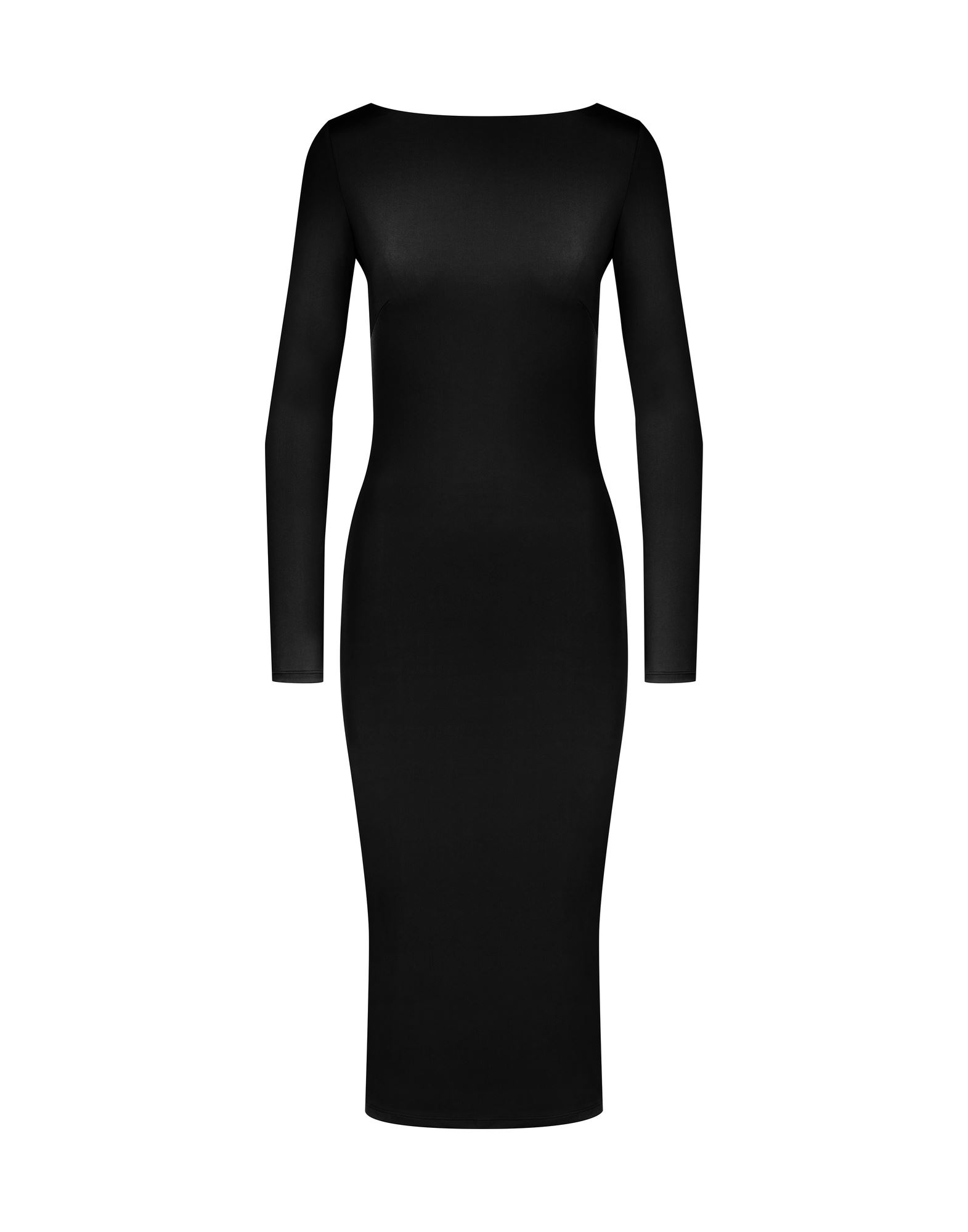 MAISON CLOSE Midi-kleid Damen Schwarz von MAISON CLOSE