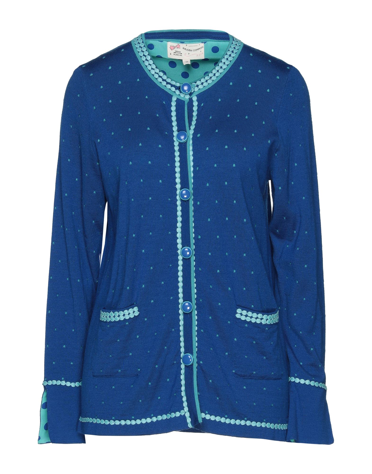 MAISON COMMON Strickjacke Damen Blau von MAISON COMMON