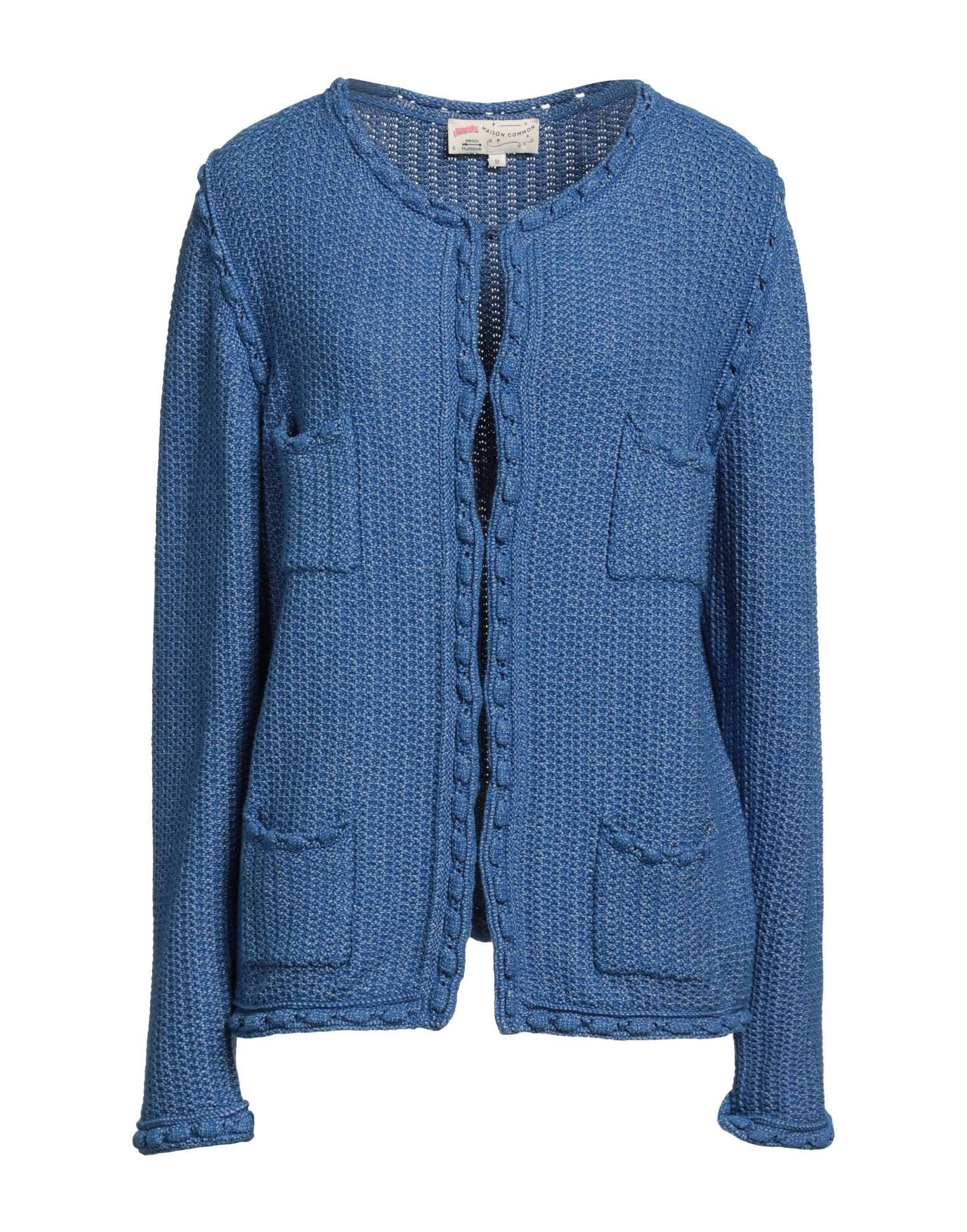 MAISON COMMON Strickjacke Damen Blau von MAISON COMMON