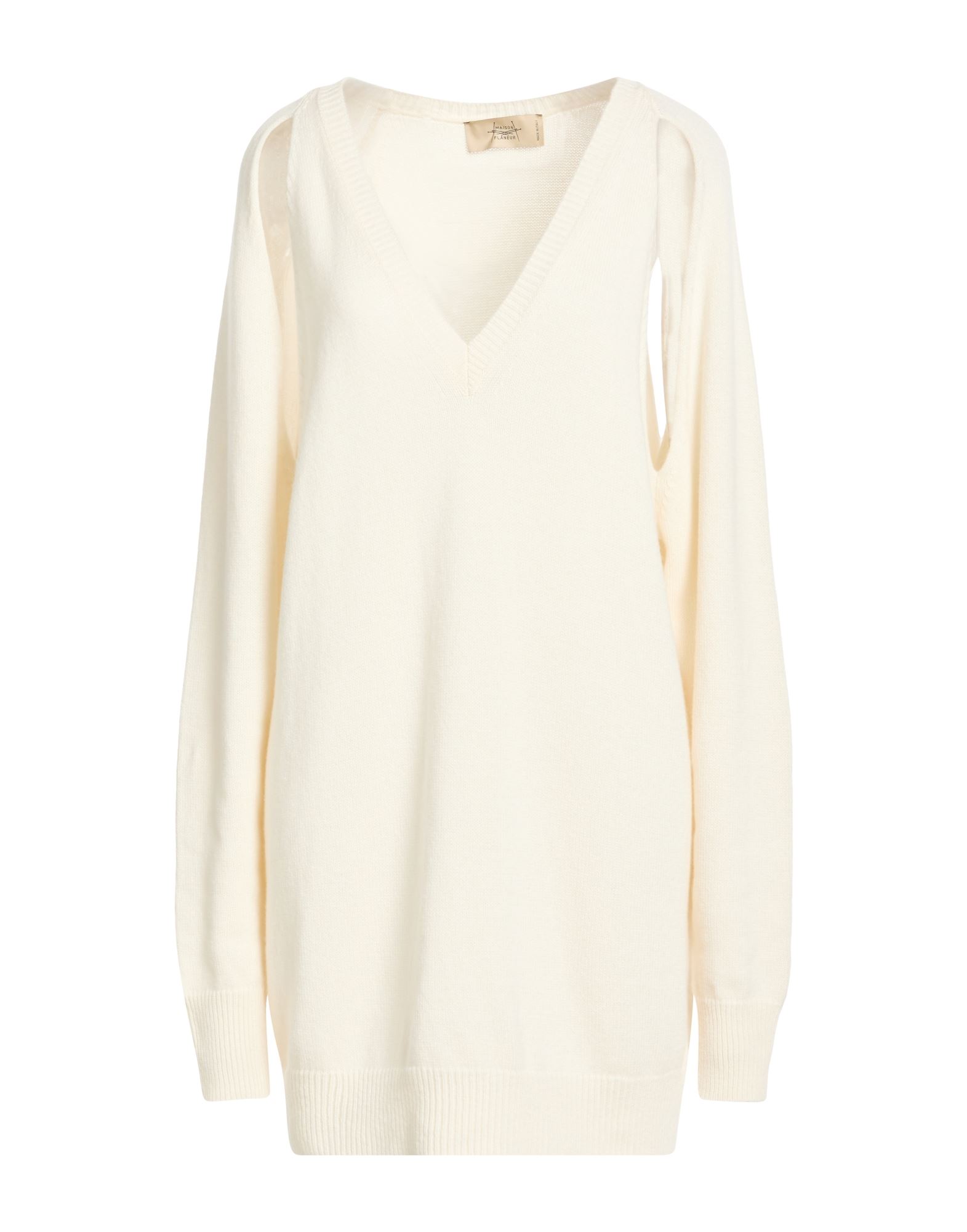 MAISON FLÂNEUR Pullover Damen Elfenbein von MAISON FLÂNEUR